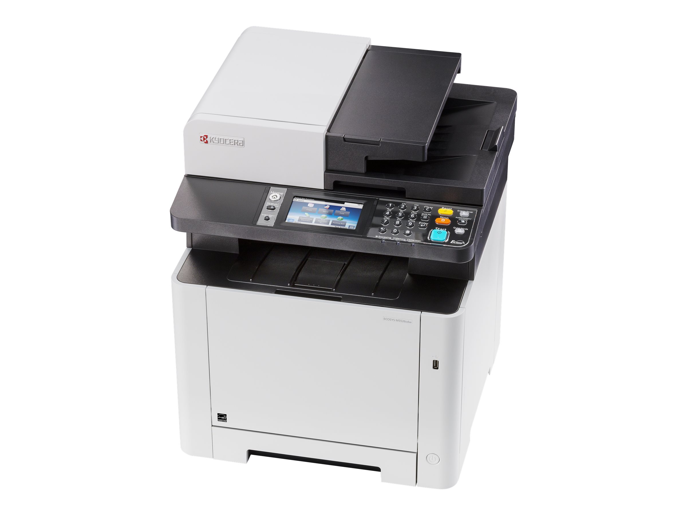 KYOCERA ECOSYS M5526cdw 4 in 1 Farblaser-Multifunktionsdrucker grau