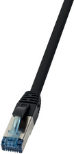 LOGILINK Patchkabel CAT6A S/FTP AWG27f. Industrie black 20m