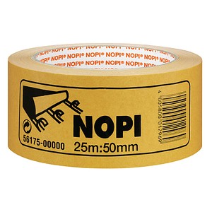 NOPI Doppelseitiges Klebeband aus PP, 50 mm x 25 m