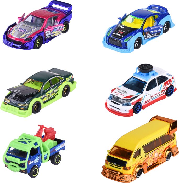 Japan Series Deluxe Cars, 6-sort.