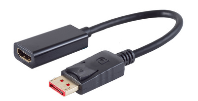 SHIVERPEAKS BASIC-S 1.4 Adapter, DisplayPort - HDMI DisplayPort Stecker auf HDM