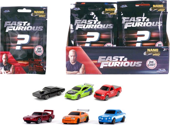 Fast & Furious Blind Pack Nano Cars