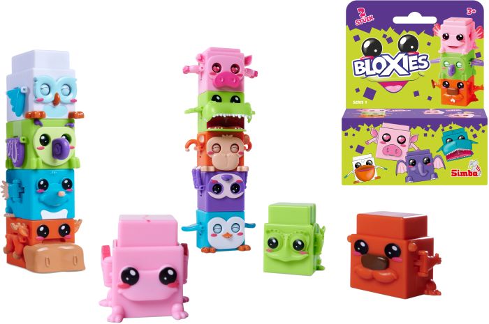 Bloxies Spielfiguren Serie 1, 2 Stk.