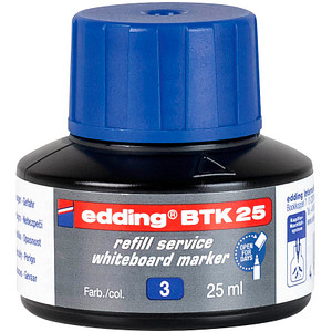 EDDING Nachfülltusche BTK 25, für: Boardmarker, Schreibf.: blau (4-BTK25003)