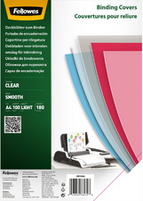 Fellowes Deckblatt, DIN A4, PET, transparent, 0,15 mm