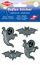 KLEIBER Reflex-Sticker "Fledermaus & Gespenst", silber