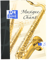 Oxford Cahier de musique et chant, piqûre, 240 x 320 mm