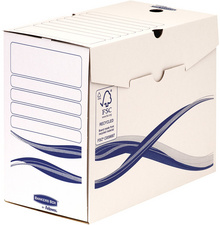 Fellowes BANKERS BOX Basic Archiv-Schachtel, blau, (B)150 mm