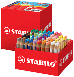 STABILO Multitalentstift woody 3 in 1, 76er Schoolpack