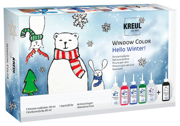 KREUL Window Color "Hello Winter", Set