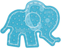 Hama Stiftplatte maxi "kleiner Elefant", transparent