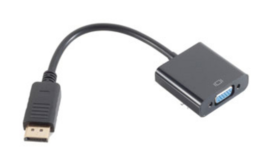 SHIVERPEAKS S-Conn BS14-05012 Displayport VGA Schwarz Kabelschnittstellen-/adap