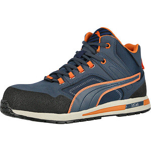 PUMA® Herren S3 Sicherheitsschuhe CROSSTWIST MID URBAN PROTECT blau Größe 43