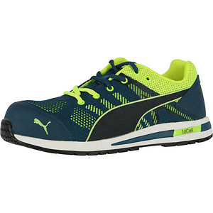 PUMA® Herren S1P Sicherheitsschuhe ELEVATE KNIT GREEN LOW URBAN PROTECT blau Größe 39