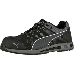 PUMA® Herren S1P Sicherheitsschuhe ELEVATE KNIT BLACK LOW URBAN PROTECT schwarz Größe 47