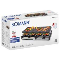 BOMANN Raclette RG 6039 CB bk | 8 Pfännchen