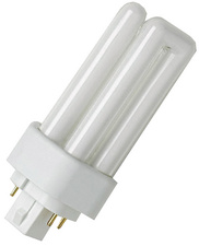 OSRAM Kompaktleuchtstofflampe DULUX T/E PLUS, 42 W, GX24q-4