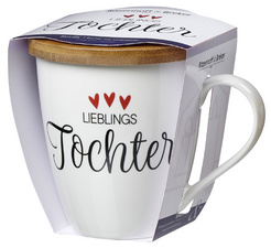 Ritzenhoff & Breker Kaffeebecher "LIEBLINGSTOCHTER", 560 ml