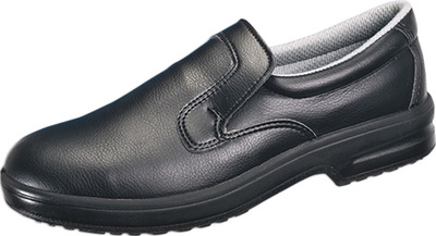 HYGOSTAR Sicherheitsschuh Slipper S2, Größe: 46, schwarz