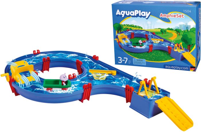 AquaPlay Wasserbahn AmphieSet mehrfarbig