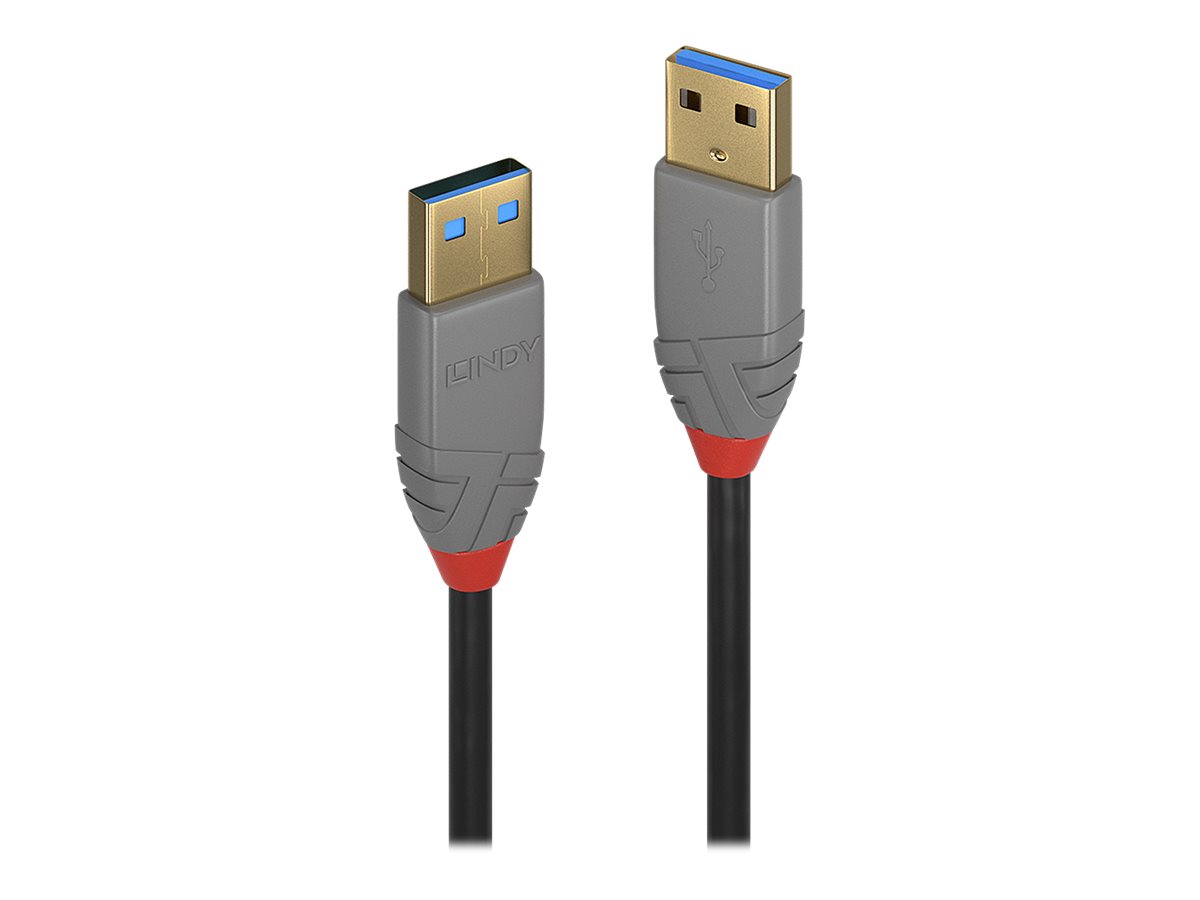 LINDY USB 3.0 Kabel Typ A Anthra Line 5m