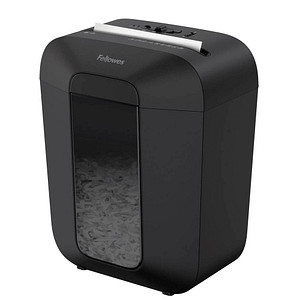 Fellowes Powershred LX50 Aktenvernichter mit Partikelschnitt P-4 4 x 37 mm 9 Blatt schwarz