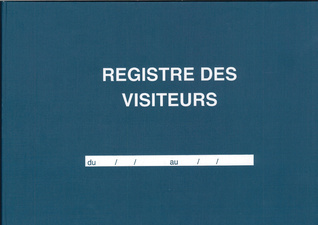 ELVE Registre des Visiteurs, 210 x 297 mm, 96 pages