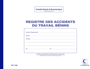 ELVE Registre "Accidents du travail bénins