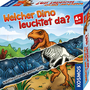 KOSMOS Welcher Dino leuchtet da? Kartenspiel