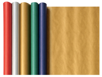 Clairefontaine Weihnachts-Geschenkpapier "Unicolor