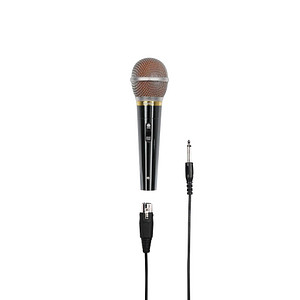 hama DM 60 Karaoke-Mikrofon schwarz