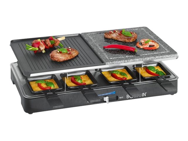 BOMANN Raclette RG 2279 CB bk | 8 Pfännchen