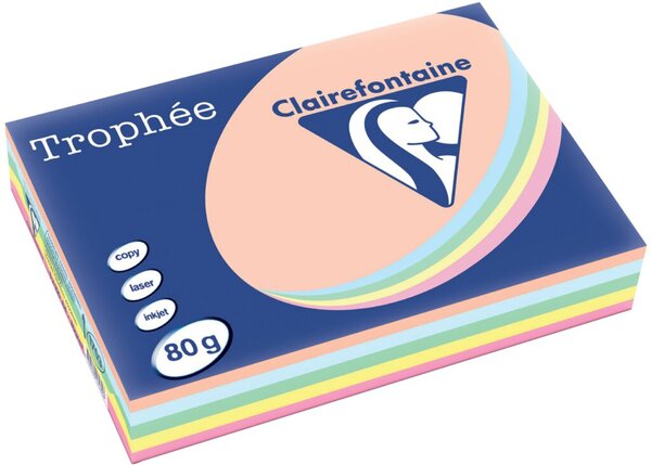 Clairalfa Universal-Papier Trophée, A4, Pastell-Farben (8010031)