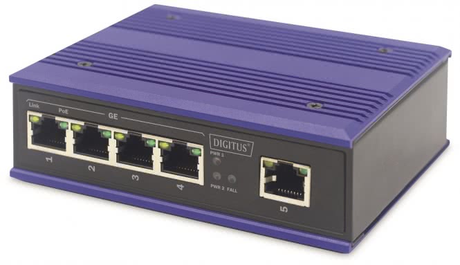 DIGITUS 4-Port Gigabit PoE Switch