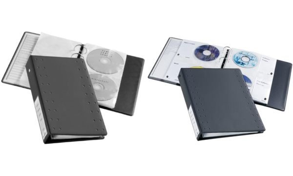 DURABLE CD/DVD-Index 40 5227-58 Anthrazit 40 CDs/DVDs