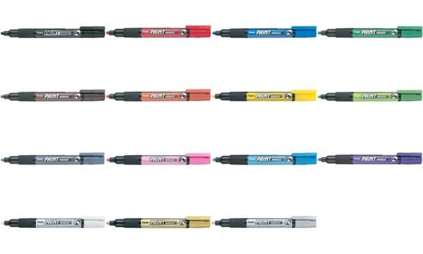 Pentel Lackmarker PAINT MARKER MMP2 0, braun (5231754)