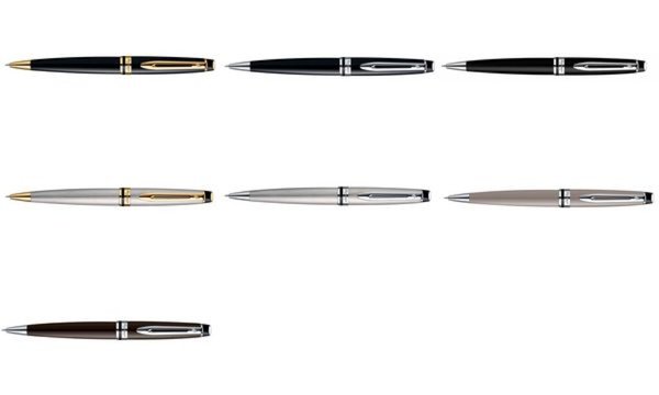 WATERMAN Drehkugelschreiber Expert, Black G.C. (5127963)