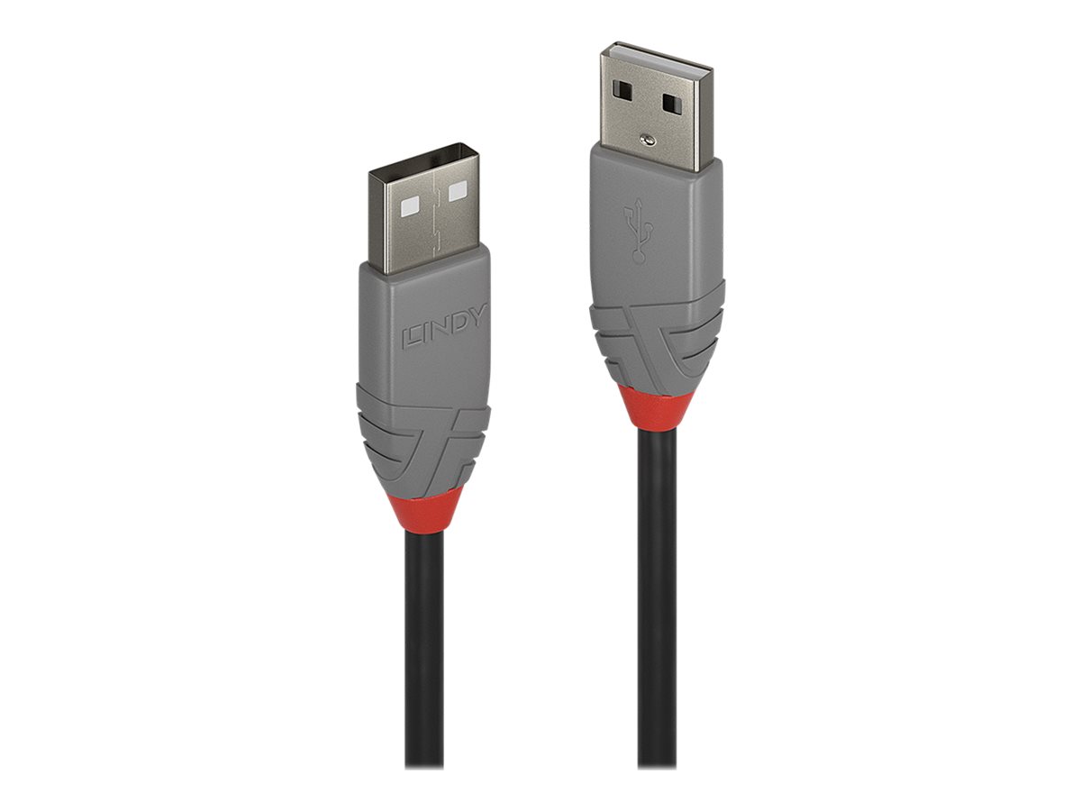 LINDY USB 2.0 Kabel Typ A Anthra Line 0.5m