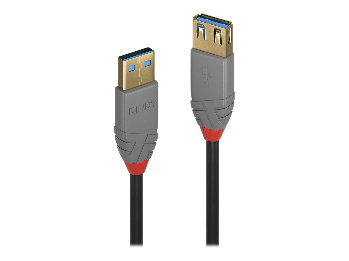 LINDY USB 3.0 Verlängerungskabel Typ A Anthra Line 3m