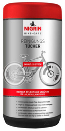 Image NIGRIN Bike-Care Fahrrad-Reinigungstücher, 20er Spenderbox