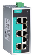 Image MOXA Unmanaged Industrial Ethernet Switch. 8-ports, EDS-208A