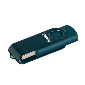 Image hama USB-Stick Rotate petrolblau 32 GB