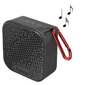 Image hama Pocket 3.0 Bluetooth-Lautsprecher schwarz