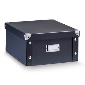 Image Zeller Aufbewahrungsbox 9,6 l schwarz 26,0 x 31,0 x 14,0 cm