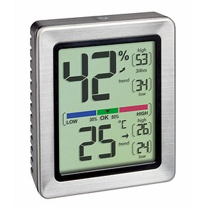 Image TFA® EXACTO Thermometer silber