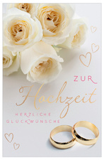 Image SUSY CARD Hochzeitskarte "Rosenglück 2"