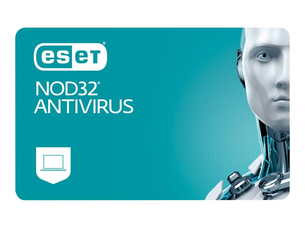 Image ESET NOD32 Antivirus 1 User 1 Year Antivirus und Antispyware f. Desktop Windows