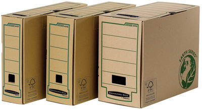 Image Fellowes BANKERS BOX EARTH Archiv-Schachtel, (B)80 mm