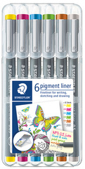 Image STAEDTLER Pigmentliner, Strichstärke: 0,5 mm, 6er Etui