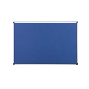 Image Bi-Office Filztafel "Maya", 1.200 x 900 mm, blau